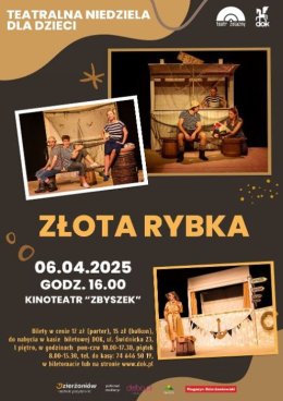 ZŁOTA RYBKA - TEATRALNA NIEDZIELA