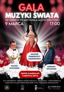 Gala muzyki świata: od operetki po arcydzieła muzyki światowej - koncert z okazji Dnia Kobiet