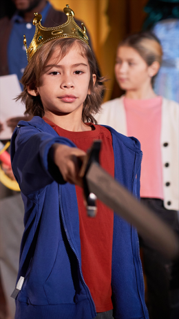 Filmowa rozgrzewka. Pasowanie na rycerza 7+