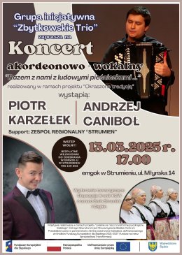 Koncert RAZEM Z NAMI Z LUDOWYMI PIEŚNICZKAMI w Strumieniu