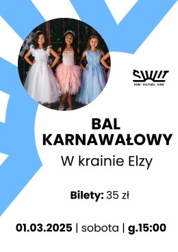 Bal karnawałowy "W krainie Elzy"