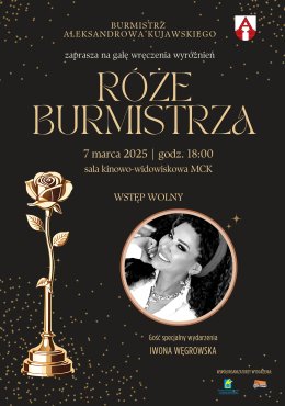Koncert Iwona Węgrowska - Gala Róże Burmistrza| WSTĘP WOLNY