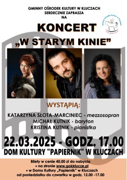 Koncert w Starym Kinie