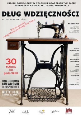 Spektakl „Dług wdzięczności” | Teatr Komedianci