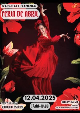 Warsztaty Flamenco Sevillanas z Kamilą Olesińską