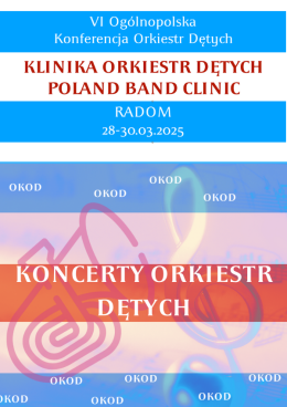 Ogólnopolska Konferencja Orkiestr Dętych 2025