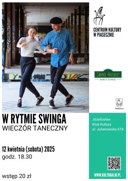 W RYTMIE SWINGA. Wieczór taneczny.