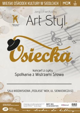 Art Styl - Spotkania z Mistrzami Słowa. Koncert - Osiecka
