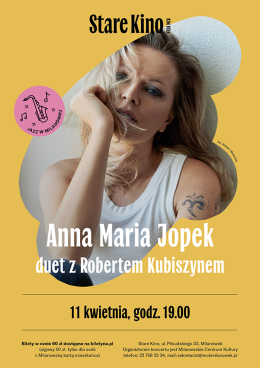Koncert Anna Maria Jopek & Robert Kubiszyn