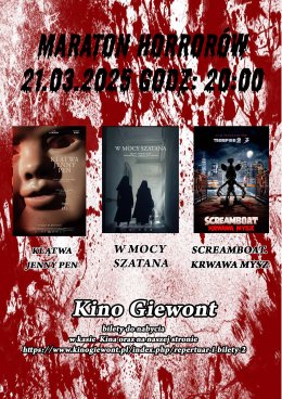 Maraton Horrorów 21.03.2025