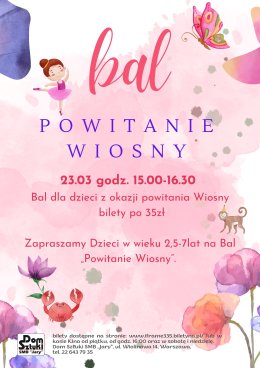 Bal "Powitanie Wiosny"