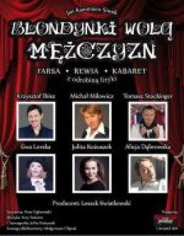 Blondynki wolą mężczyzn