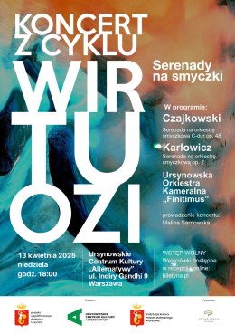„Serenady na smyczki” | koncert z cyklu Wirtuozi