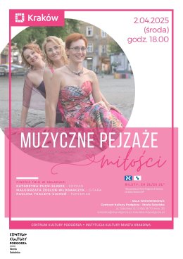 Koncert „Muzyczne pejzaże miłości” Wykonawcy: Finesis Trio