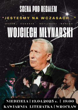 Koncert w hołdzie Wojciechowi Młynarskiemu - Scena pod regałem
