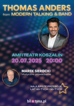 Thomas Anders from Modern Talking & Band - najlepsze przeboje lat 80-tych i 90-tych