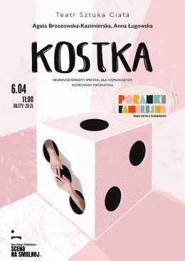 "Kostka" neuroróżnorodny spektakl dla najmłodszych Teatr Sztuka Ciała PORANEK FAMILIJNY