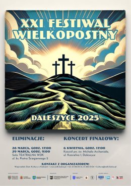 XXI Festiwal Wielkopostny 2025 - Przesłuchania konkursowe - WSTĘP WOLNY