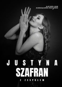 Justyna Szafran z zespołem