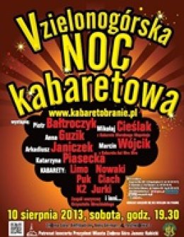 V Zielonogórska Noc Kabaretowa czyli Kabaretobranie 2013 na żywo z Polsatem