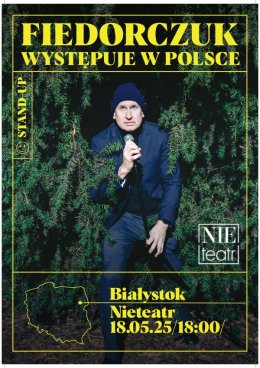 WOJTEK FIEDORCZUK występuje w Polsce – stand-up