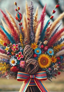 ŚWIĘTA NA WARSZTACIE: Palma wielkanocna