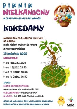 KOKEDAMY - WARSZTATY PODCZAS PIKNIKU WIELKANOCNEGO