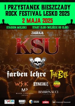 Przystanek Bieszczady Rock Festiwal Lesko 2025