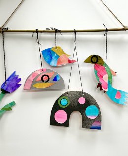 WIOSENNE PRZEBUDZENIE – ptaki i rośliny w kolorowej odsłonie!  - Warsztaty Kolor Papier Nożyce