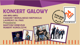 GALA 34. PAKI - realizacja TV POLSAT