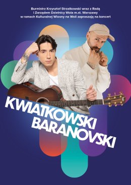 Koncert Kwiatkowski/BARANOVSKI – Wiosna 2025
