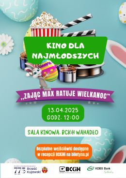 ZAJĄC MAX RATUJE WIELKANOC - KINO DLA NAJMŁODSZYCH