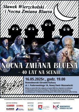 Koncert Nocna Zmiana Bluesa - "40 lat na scenie"
