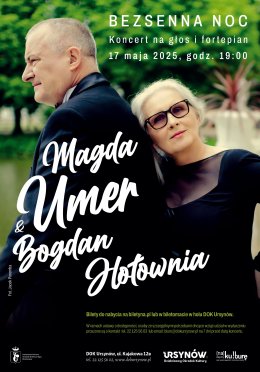 Magda Umer i Bogdan Hołownia w DOK
