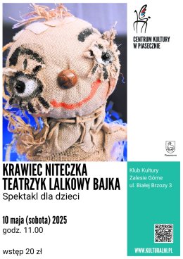 KRAWIEC NITECZKA. TEATRZYK LALKOWY BAJKA Spektakl dla dzieci