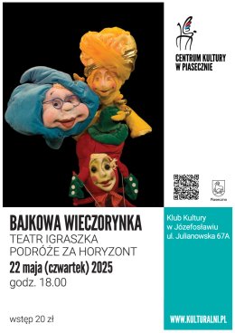 BAJKOWA WIECZORYNKA. Teatr Igraszka. Podróże za horyzont.