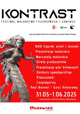 Kontrast 2025 | festiwal malarstwa figurkowego i gamingowego