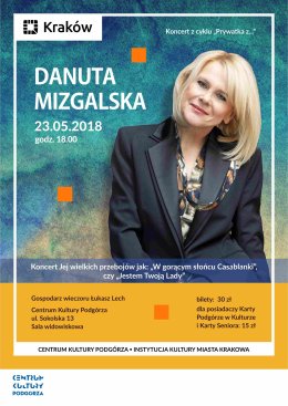 Prywatka z Danutą Mizgalską