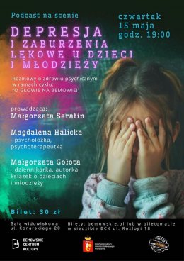 „Depresja i zaburzenia lękowe u dzieci i młodzieży”