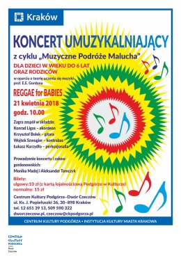 Reggae for babies - koncert gordonowski