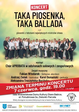 „Taka piosenka, taka ballada” – Chór APROBATA