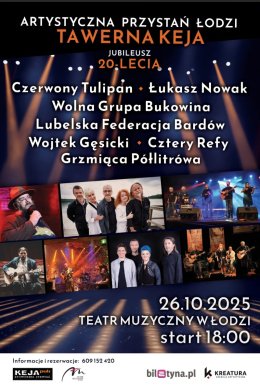 XX lecie Artystycznej Przystani Łodzi Tawerny Keja