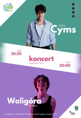 Koncert Wiktor Waligóra i Oskar Cyms