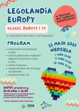 LEGOlandia Europy - Klocki, Roboty i Ty!