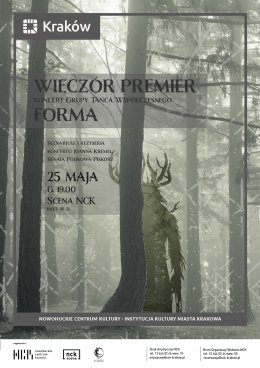 Wieczór Premier 2025 - Koncert Grupy Tańca Współczesnego FORMA
