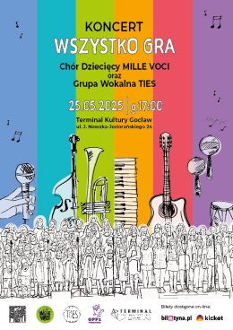 Koncert Chóru Dziecięcego MILLE VOCI i Grupy Wokalnej TIES: WSZYSTKO GRA!