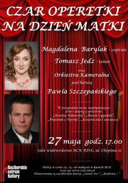 CZAR OPERETKI NA DZIEŃ MATKI