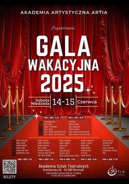 Artia Akademia Artystyczna - Gala Wakacyjna 2025 - Wrocław