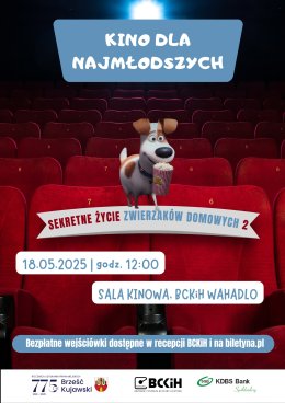 KINO DLA NAJMŁODSZYCH - SEKRETNE ŻYCIE ZWIERZAKÓW DOMOWYCH 2
