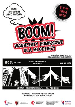 Warsztaty komiksowe z Mają Żądło